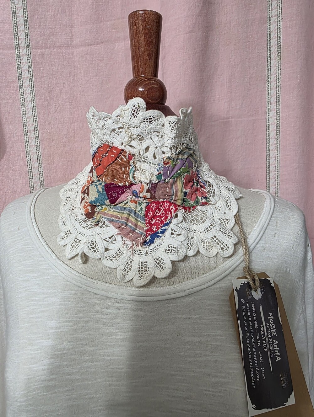 JABOT🩷MOSSIE ANNA ARTISAN DESIGN🩷NWT - Picture 8 of 8